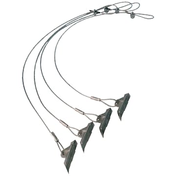 Markförankrare Gop Easy Aluminium 4-Pack