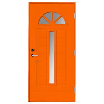 Ytterdörr Br. Johansson SY134 Sotat Glas