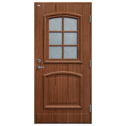 Ytterdörr Diplomat Anita Teak Cotswoldglas