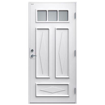 Ytterdörr Diplomat Britta Klarglas