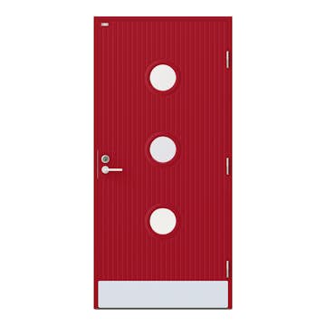 Ytterdörr Diplomat Daniella Glas