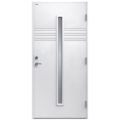 Ytterdörr Diplomat Felicia Klarglas