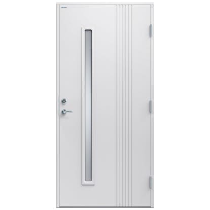 Ytterdörr Diplomat Nathalie Klarglas