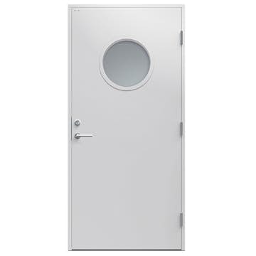 Ytterdörr Diplomat Rosa Klarglas