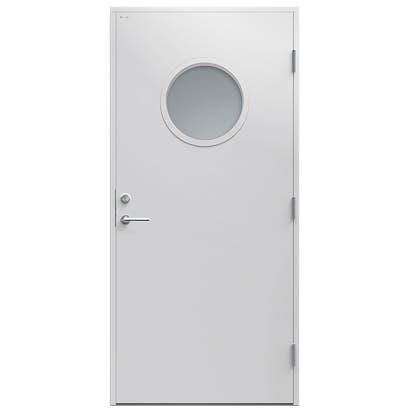 Ytterdörr Diplomat Rosa Klarglas