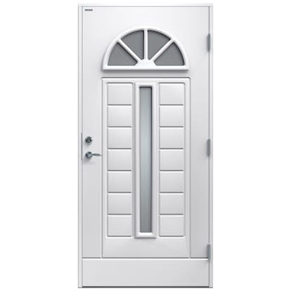 Ytterdörr Diplomat Viktoria Rökfärgat Glas