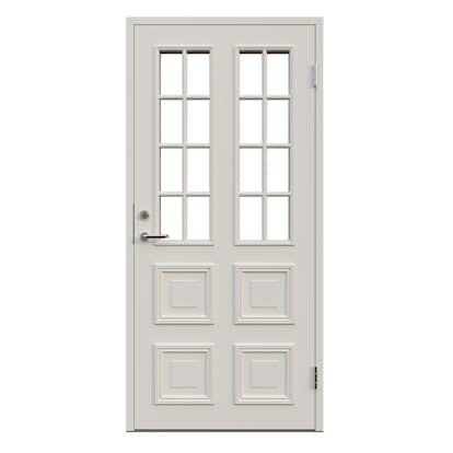 Ytterdörr Leksandsdörren Glasmästeri Glas Eco74 RC2N