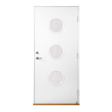 Ytterdörr Leksandsdörren Hästberg Eco74 RC2N