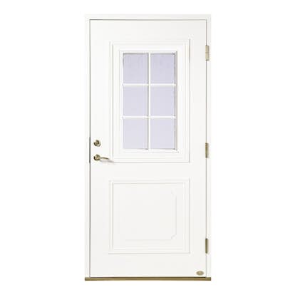 Ytterdörr Leksandsdörren Hjortnäs Glas Eco74 RC2N