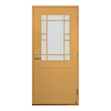 Ytterdörr Leksandsdörren Källberget Glas Eco74 RC2N