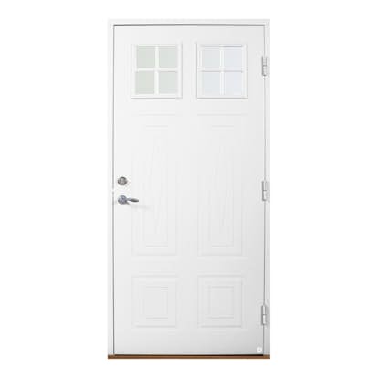 Ytterdörr Leksandsdörren Kullsbjörken Glas Eco74 RC2N