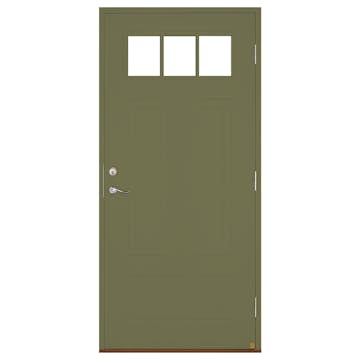 Ytterdörr Leksandsdörren Mon Klarglas Eco74 RC2N