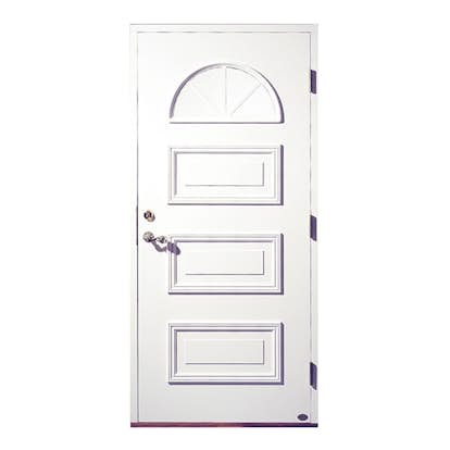 Ytterdörr Leksandsdörren Övermo Glas Eco74 RC2N