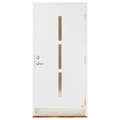 Ytterdörr Leksandsdörren Romma Klarglas Eco74 RC2N