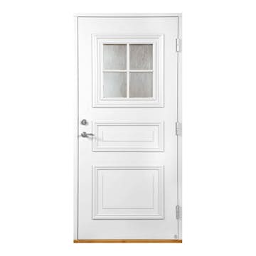 Ytterdörr Leksandsdörren Rönnäs Glas Eco74 RC2N