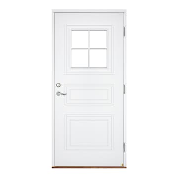 Ytterdörr Leksandsdörren Rosen Glas Eco74 RC2N