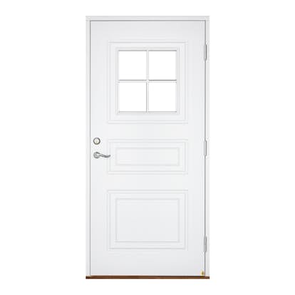 Ytterdörr Leksandsdörren Rosen Glas Eco74 RC2N