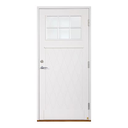 Ytterdörr Leksandsdörren Smedby Eco74 RC2N