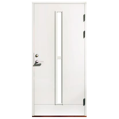 Ytterdörr SnickarPer 10G Venedig Klarglas Vit