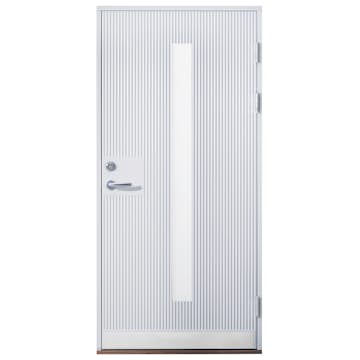 Ytterdörr SnickarPer 28G Sinus Klarglas Vit