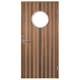 Ytterdörr SnickarPer 51G Spine Classic Teak Klarglas