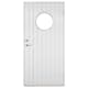Ytterdörr SnickarPer 51G Spine Classic Klarglas Vit