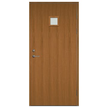 Ytterdörr SnickarPer 568G Teak Klarglas