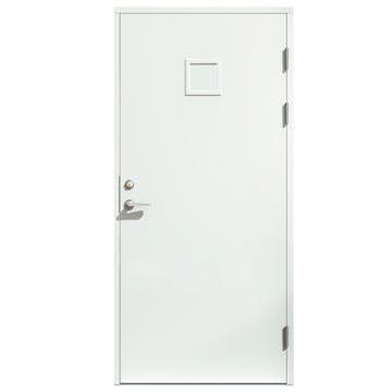 Ytterdörr SnickarPer 568G Klarglas Vit