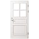 Ytterdörr SnickarPer 73G Klarglas Vit