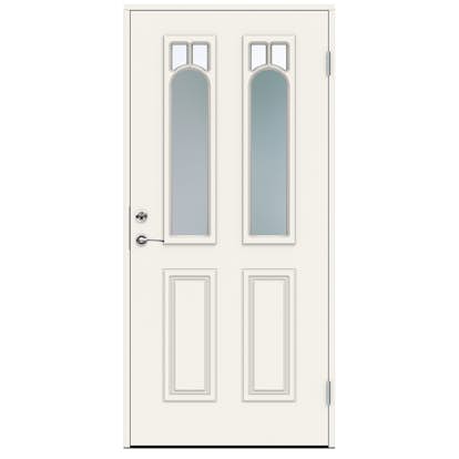 Ytterdörr Swedoor Delius glas