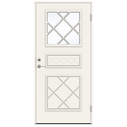 Ytterdörr Swedoor Satie Klarglas