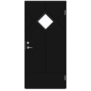 Ytterdörr Swedoor Schumann Klarglas