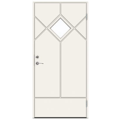 Ytterdörr Swedoor Schumann Klarglas