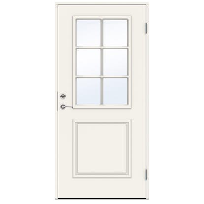 Ytterdörr Swedoor Smetana Klarglas