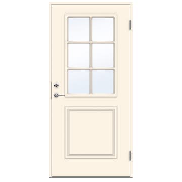 Ytterdörr Swedoor Smetana Klarglas