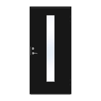 Ytterdörr Swedoor Tower Klarglas