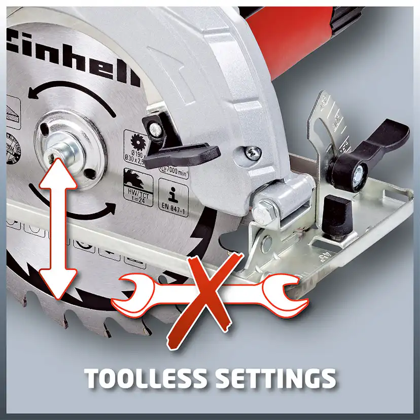 Cirkelsåg Einhell TH-CS 1400/1
