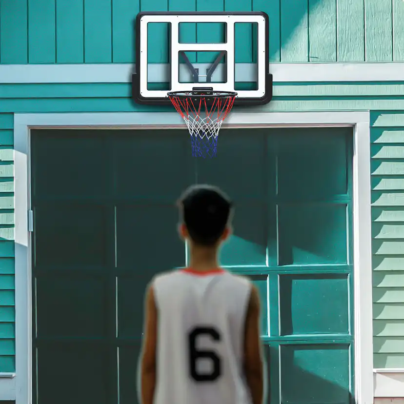 Basketkorg ProSport Vägghängd med Bakplatta