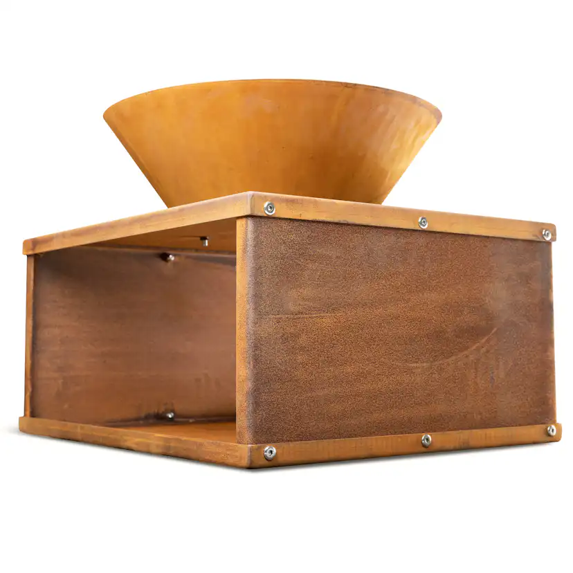 Eldstad Lyfco Cortenstål Skål med Bord