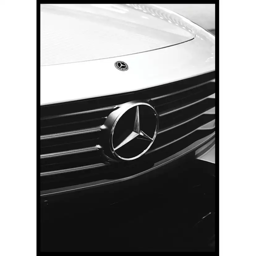 Poster Gallerix Mercedes Benz Emblem