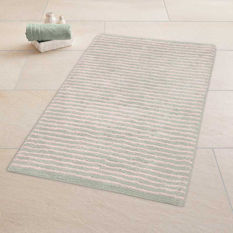 Badrumsmatta Amalia Eucalyptus 60x90 cm Grön, 90x60 cm