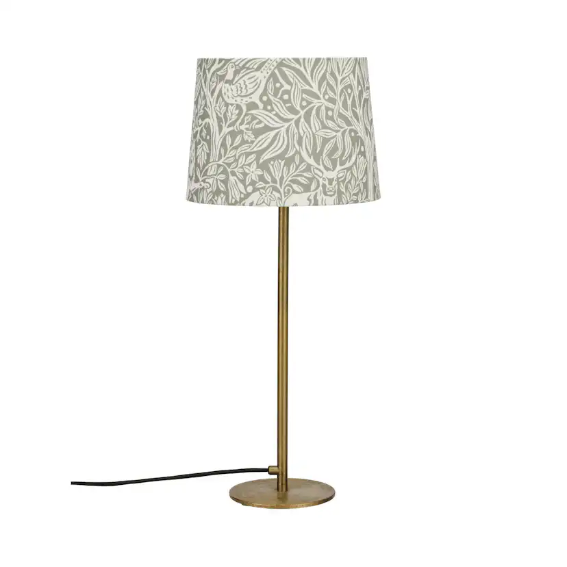 Bordsslampa PR Home Base Lampfot i Metall med Lampskärm