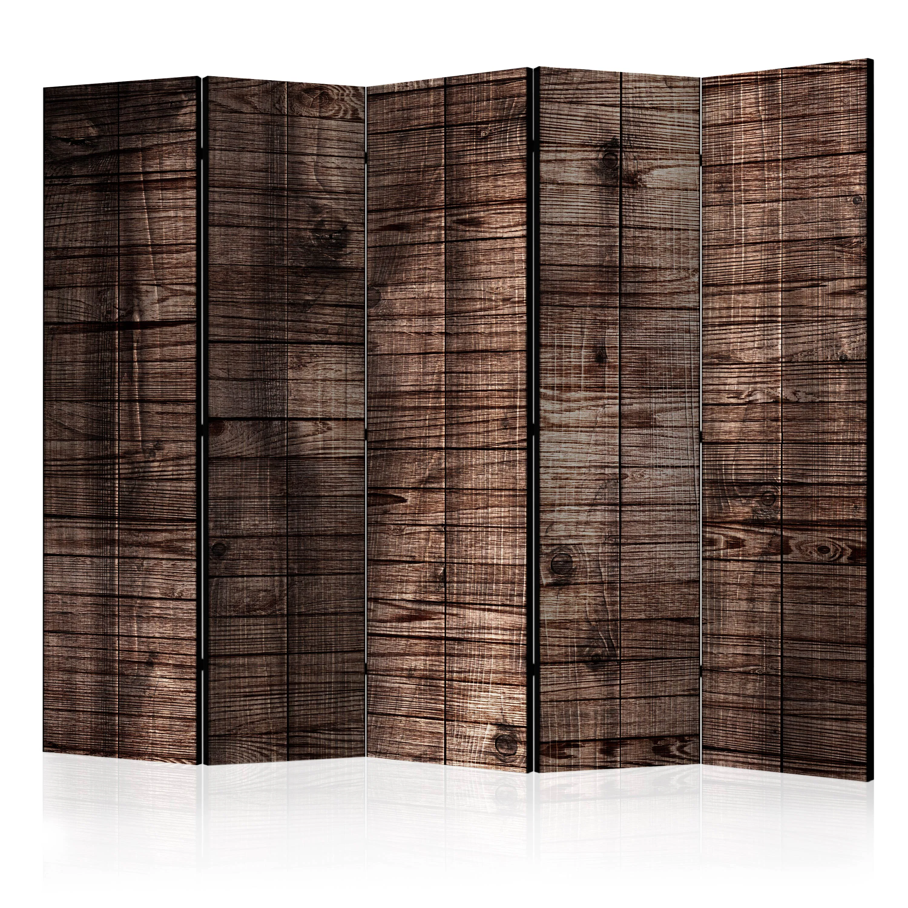 Rumsavdelare Arkiio Dark Brown Boards II 225x172 cm