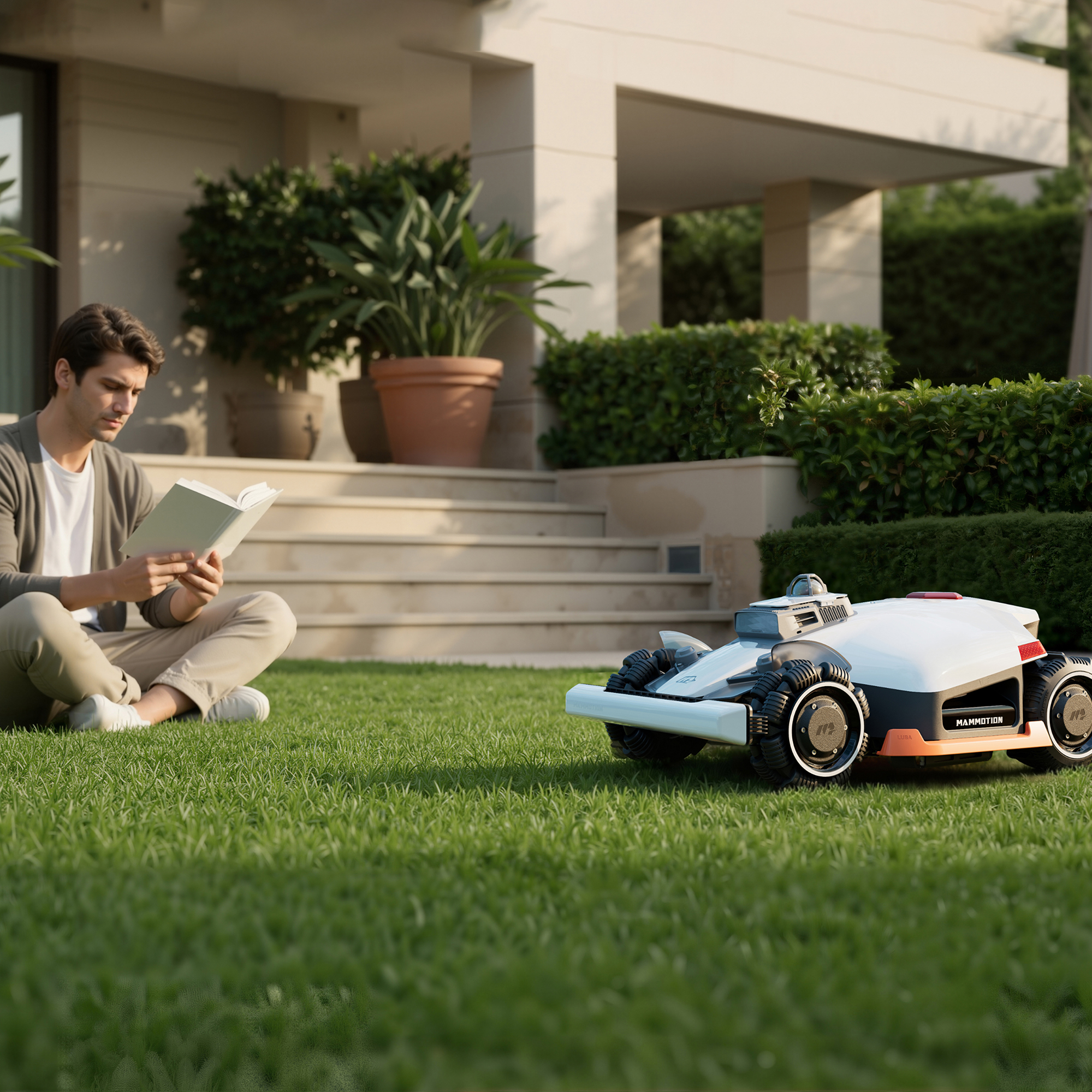 Robotgräsklippare Mammotion LUBA 3 AWD 5000 med Garage