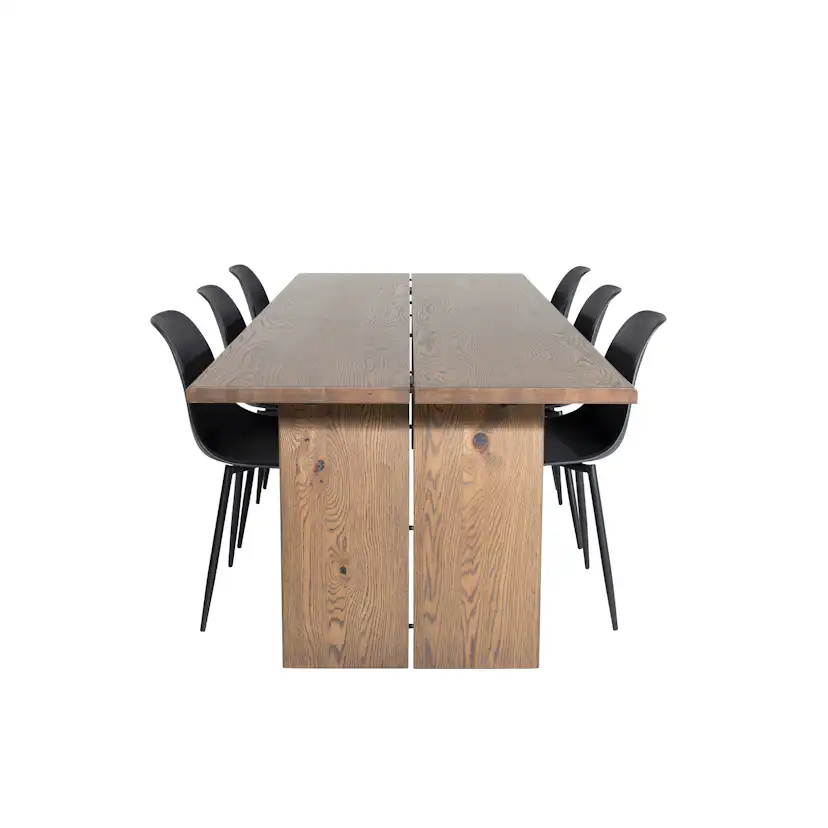 Matgrupp Venture Home Lotus med 6 Pop Stolar