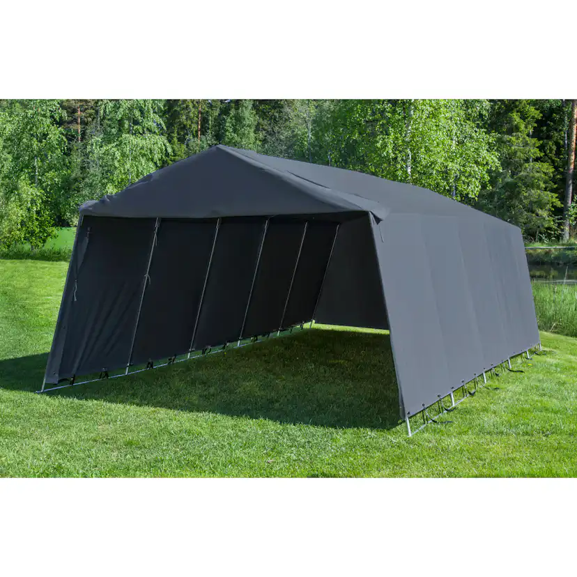 Garagetält Timco G500 3,4 x 7 x 2,2 m Grå
