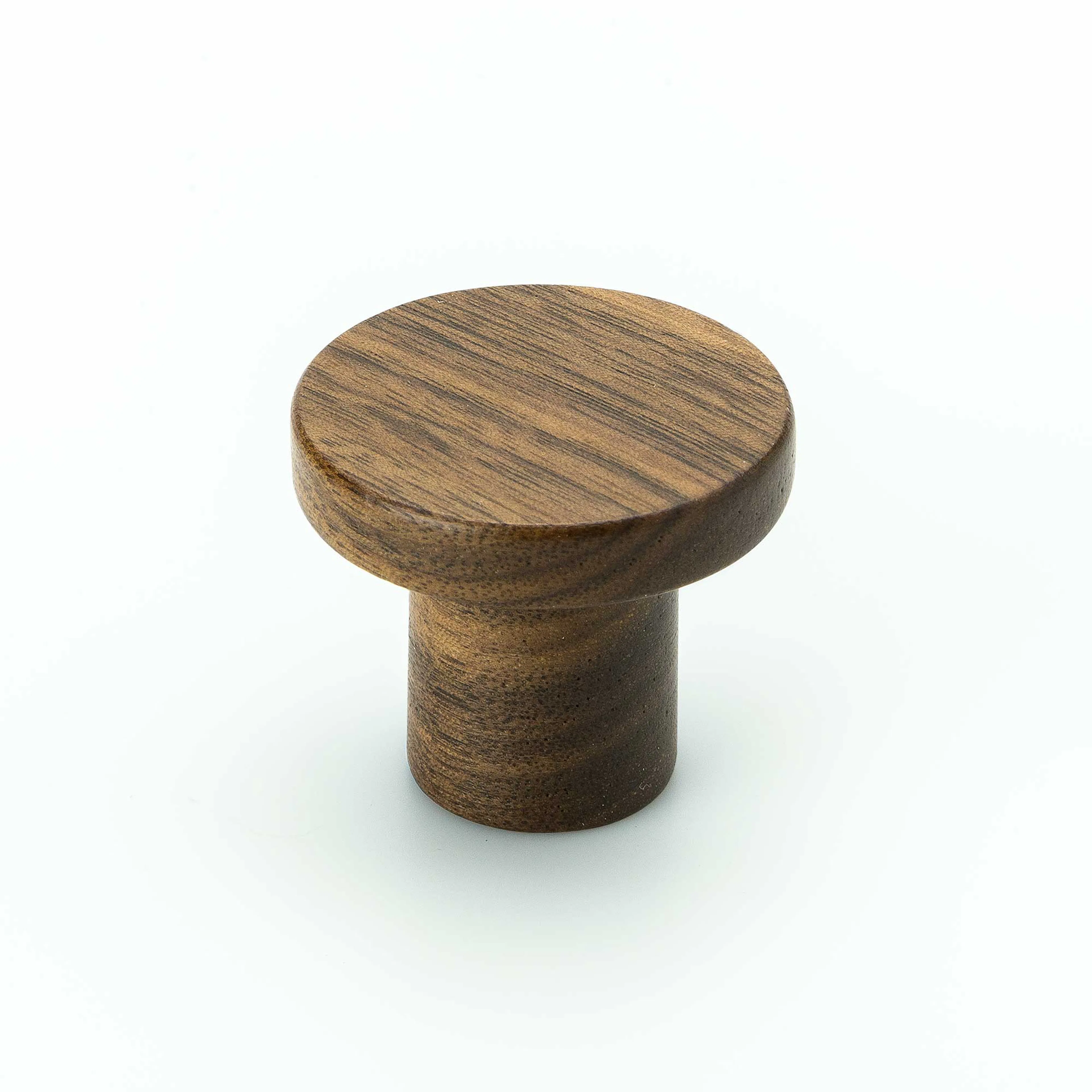 Knopp Circum-48 valnöt Valnöt, Ø: 48 mm