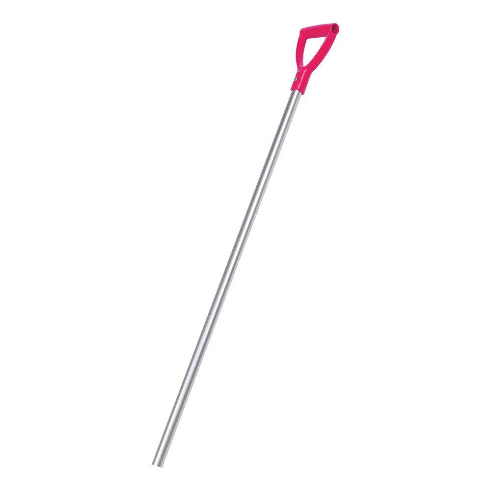 Skaft aluminium till okrossbar grephuvud rosa Rosa