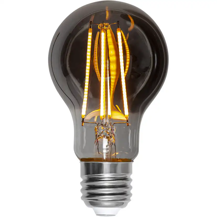 LED-Lampa Star Trading Soft Glow Smoke 3-step memory E27 A60
