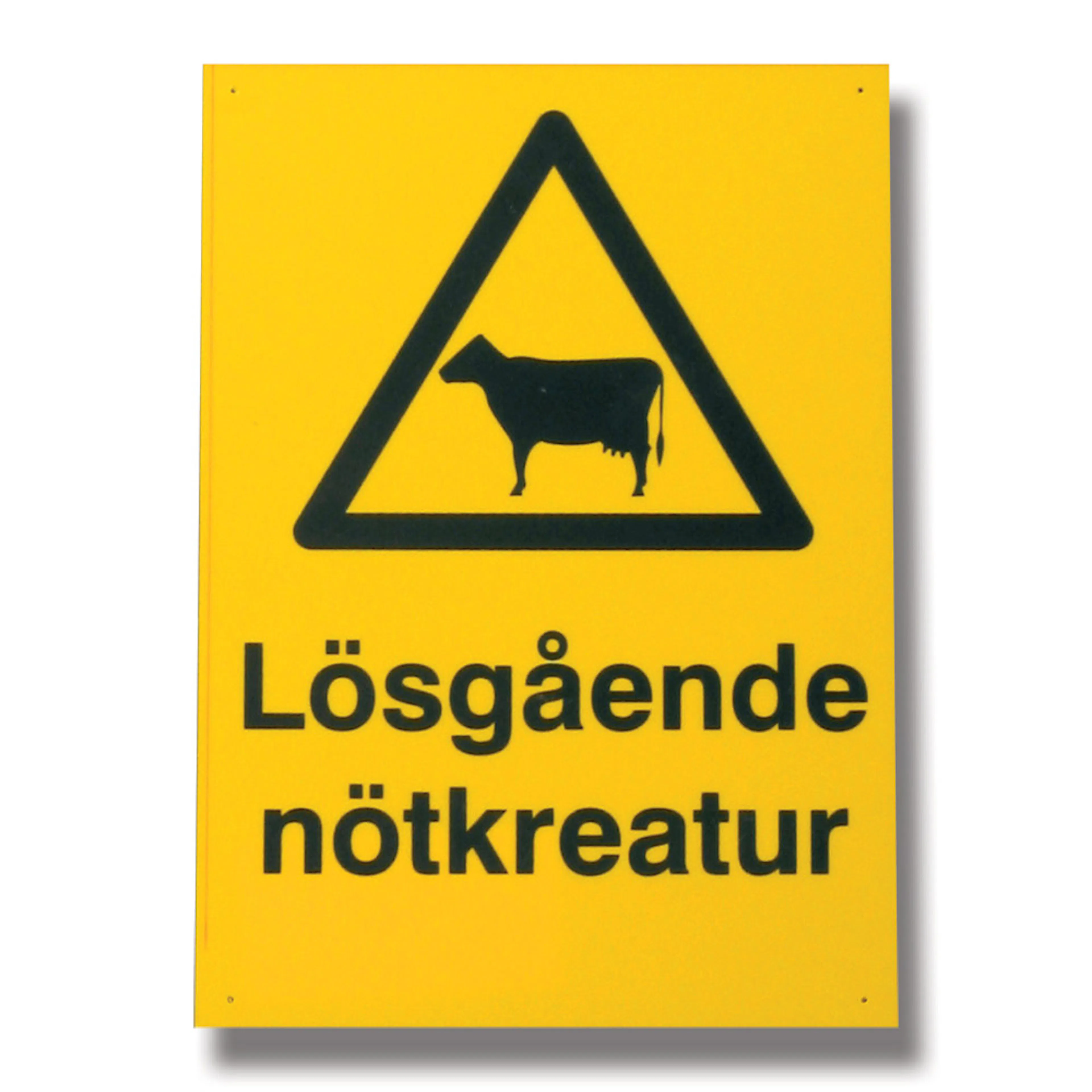Skylt Willab Lösgående Nötkreatur